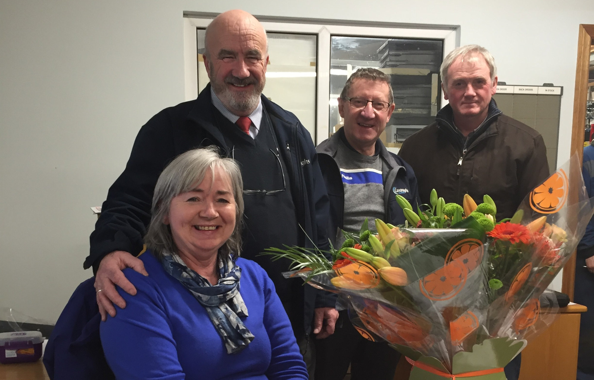 Jean Joyce celebrates 40 years at Cavanagh's of Fermoy